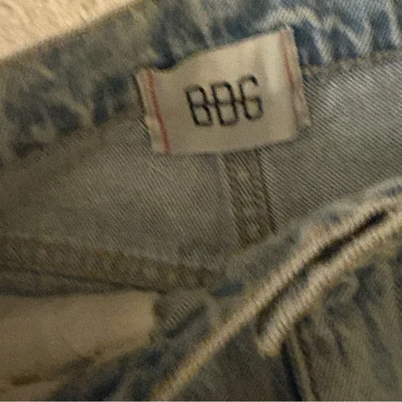 BDG‎ High Waisted Flare Jeans Cutout Seascape Urban Outfitters Exclusive - Picture 5 of 9